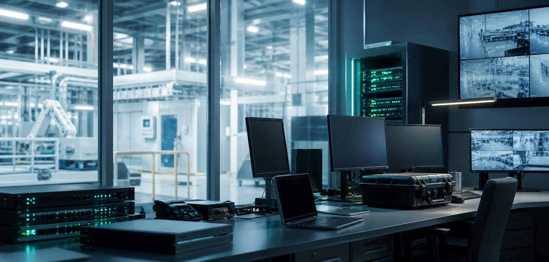 Digital forensics after ransomware in a factory environment visual